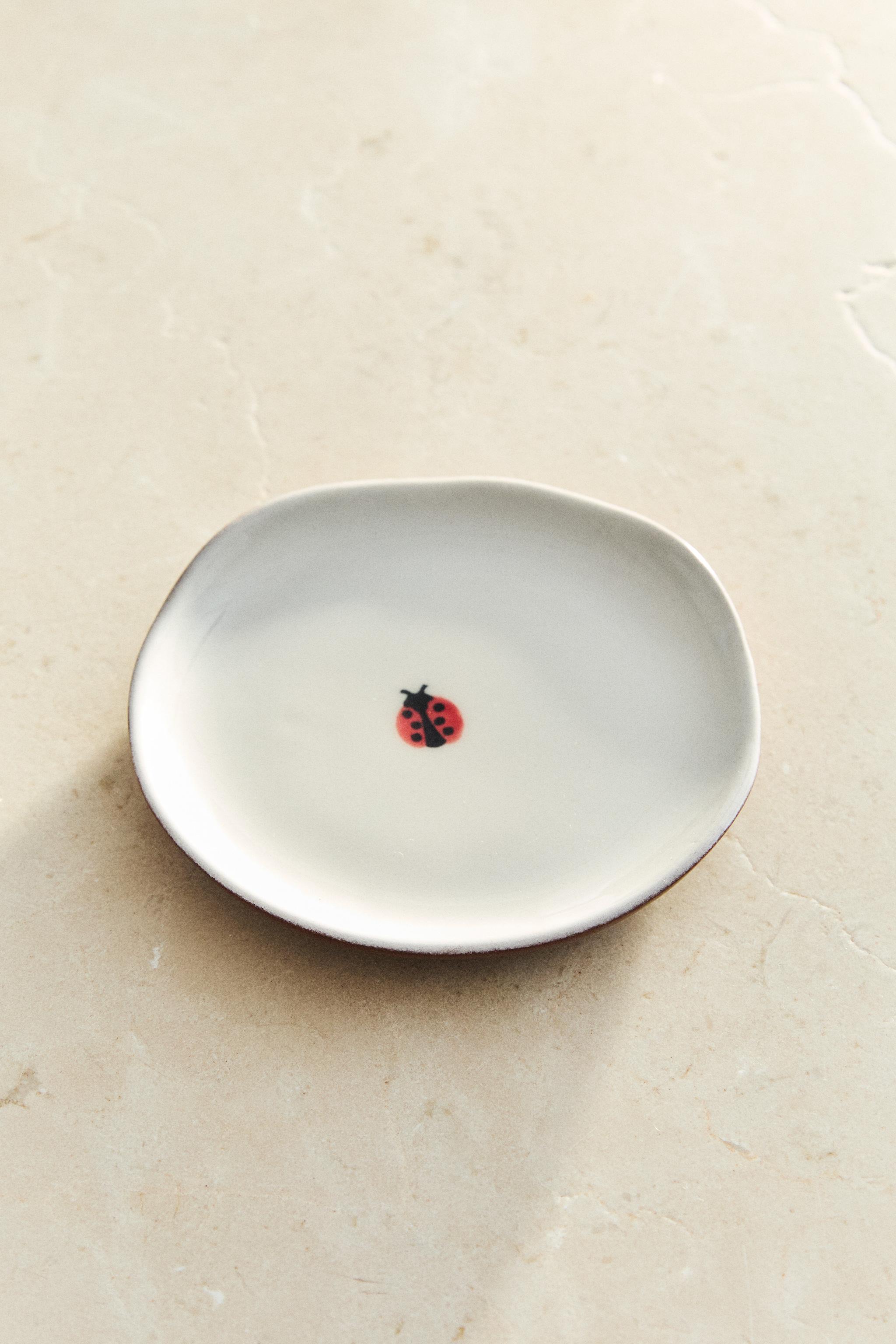 PORTE-SAVON COCCINELLE